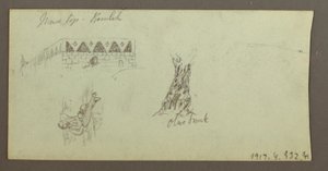 Dibujo, Cordillera, febrero de 1868 de Frederic Edwin Church