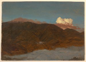 Dibujo, Paisaje montañoso, mayo de 1865 de Frederic Edwin Church