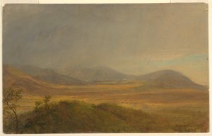 Dibujo, Paisaje montañoso, mayo de 1865 de Frederic Edwin Church
