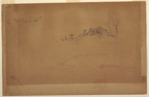 Dibujo, cerca de Guaranda, Ecuador, 10 de junio de 1857 de Frederic Edwin Church