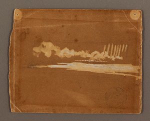 Dibujo, Cataratas del Niágara, posiblemente 1856 de Frederic Edwin Church