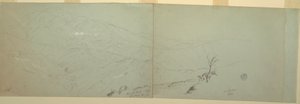 Dibujo, Bocetos, Bloxburgh, Jamaica, 1865 de Frederic Edwin Church