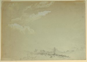 Dibujo, Bocetos, Bloxburgh, Jamaica, 1865 de Frederic Edwin Church