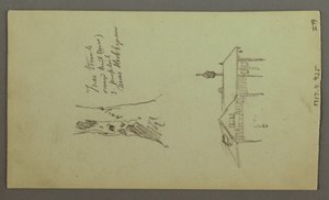 Dibujo, Sloping Valley, 8 de julio de 1868