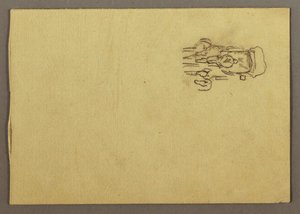 Dibujo, Stage-Coach, posiblemente 1868-69 de Frederic Edwin Church
