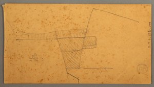 Dibujo, Barco de vapor, estudio del cielo, 30 de junio de 1866