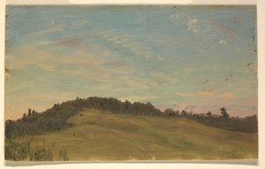 Dibujo, Paisaje de verano, 1870-80