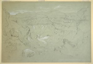 Dibujo, Valle de El Yemen, 20 de febrero de 1868