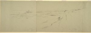 Dibujo, Vista desde la Acrópolis, 1869 de Frederic Edwin Church