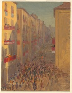 Dibujo, Vista de Beirut (), 1869 de Frederic Edwin Church
