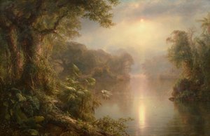 El Rio de Luz (El río de la luz) de Frederic Edwin Church