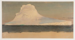 Iceberg flotante, Labrador de Frederic Edwin Church