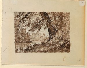 Paisaje fluvial imaginario de Frederic Edwin Church