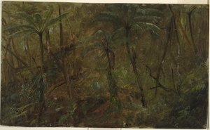 En el bosque, Jamaica de Frederic Edwin Church