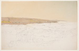 Jerusalén, vista general de Frederic Edwin Church