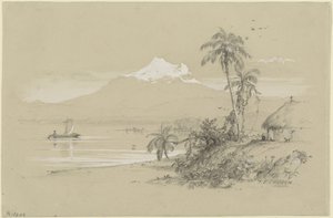 Río Magdalena, Nueva Granada, Ecuador de Frederic Edwin Church