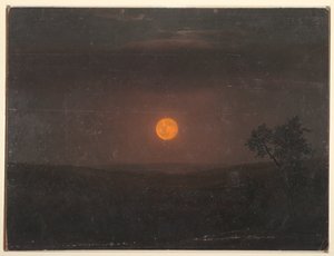 Luz de luna de Frederic Edwin Church