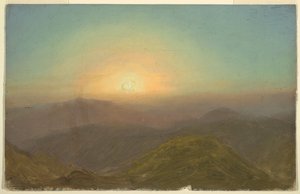 Paisaje matutino de Frederic Edwin Church