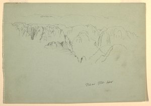 Montaña, Wady el-Arabah, 23 de febrero de 1868 de Frederic Edwin Church