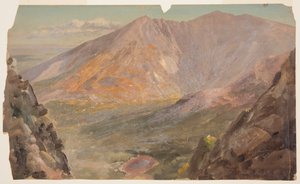 Monte Katahdin, Gran Cuenca desde la Montaña South Turner de Frederic Edwin Church