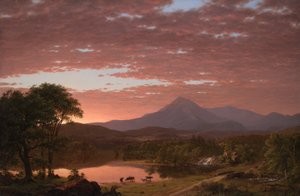 Monte Ktaadn de Frederic Edwin Church