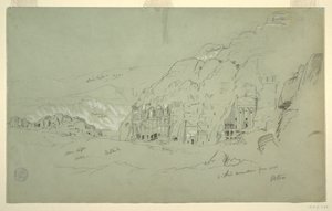 Petra desde el suroeste de Frederic Edwin Church