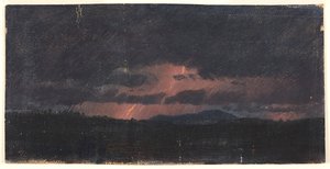 Tormenta sobre el valle del Hudson, 1867