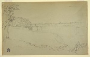 Estudios. Las cataratas del Niágara. de Frederic Edwin Church