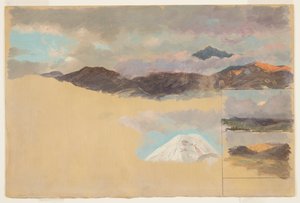Estudios del monte Chimborazo, Ecuador de Frederic Edwin Church