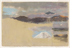 Estudios del monte Chimborazo, Ecuador de Frederic Edwin Church