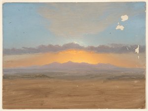 Atardecer de Frederic Edwin Church