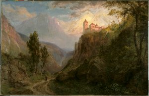 El monasterio de San Pedro Nuestra Señora de las Nieves de Frederic Edwin Church