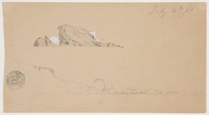 Dos icebergs de Frederic Edwin Church