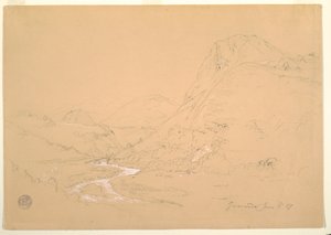 Valle cerca de Guaranda de Frederic Edwin Church