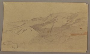 Vista desde Galleway Hill, Jamaica de Frederic Edwin Church