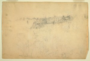 Vista de la Casa de la Montaña Catskill de Frederic Edwin Church
