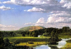 West Rock, New Haven de Frederic Edwin Church