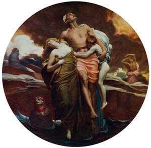 Y el Mar Entregó a los Muertos que Había en Él, exhibido 1892, 1912