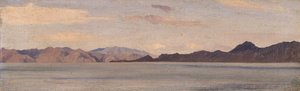 Costa de Asia Menor vista desde Rodas de Frederic Leighton