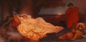 Cimón e Ifigenia de Frederic Leighton