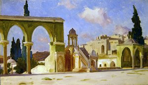 El Haram, Jerusalén de Frederic Leighton