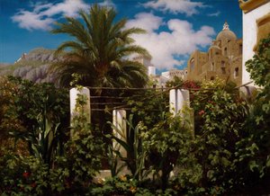 Jardín de una Posada, Capri