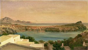 Lindos, Rodas, c.1867 de Frederic Leighton