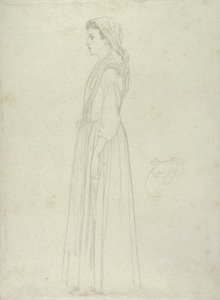Marietta, Capri, 1859 de Frederic Leighton