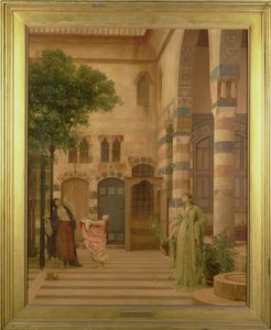 Viejo Damasco: Barrio Judío o Recolectando Limones, c.1873-1874 de Frederic Leighton