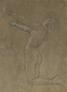 Estudio para Clytie de Frederic Leighton
