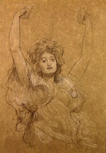 Estudio de una chica bailando de Frederic Leighton