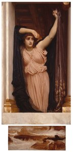 La última guardia del héroe de Frederic Leighton