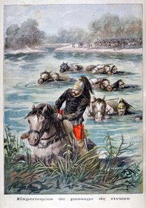 Caballería Francesa Cruzando un Río