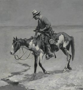 Un pony de Texas, 1889 de Frederic Remington